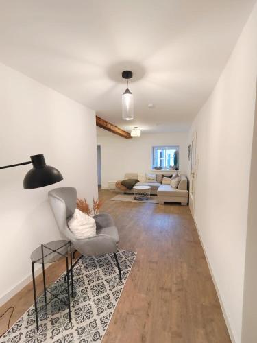 Posezení v ubytování Ferienhaus Theodor EG