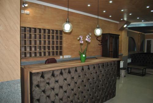 The lobby or reception area at Rooms " SIMKE " Subotica