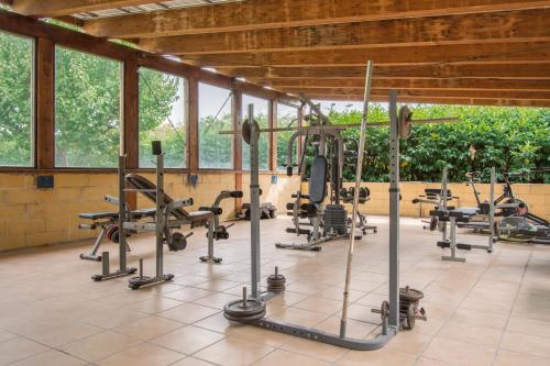 Fitnesscentret og/eller fitnessfaciliteterne på Casa Vacanze Vecchio Granaio