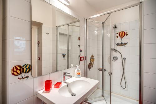 Kúpeľňa v ubytovaní Apartments Rione Trastevere XIII