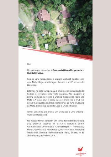 Gallery image of Quinta da Gavea - Hospedaria e Quintal Criativo in Rodeio