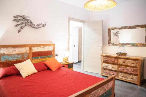 Säng eller sängar i ett rum på Villa Lice Verici