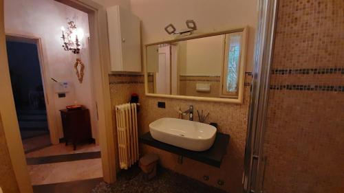 Koupelna v ubytování Casa Giulia