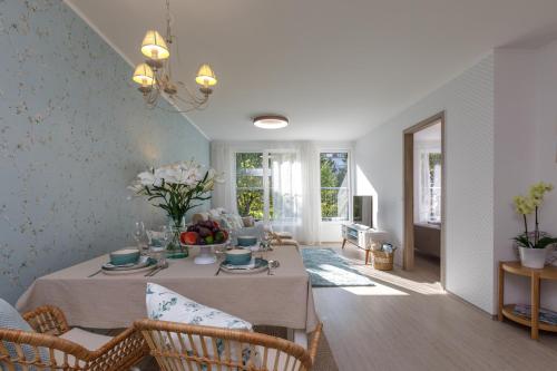 A seating area at VeronikApartman - brand new & cozy - with underground garage
