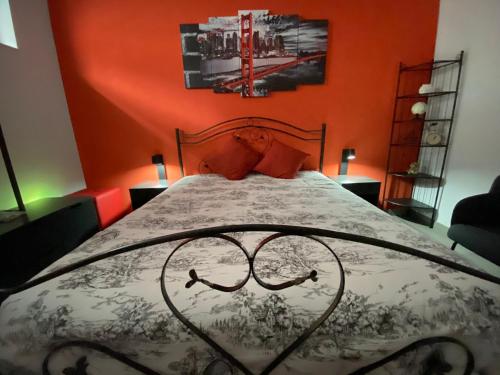 Postel nebo postele na pokoji v ubytování DIMORA ARMONIA