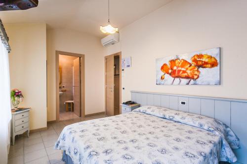 Cama o camas de una habitación en Hotel Callalta