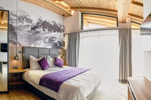Posteľ alebo postele v izbe v ubytovaní Chalet Amadeus