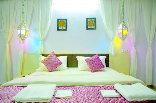 Cama o camas de una habitación en Sultan Resort