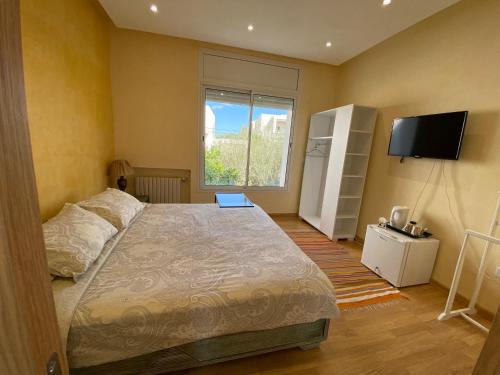 Ένα ή περισσότερα κρεβάτια σε δωμάτιο στο Dar Misk la Marsa