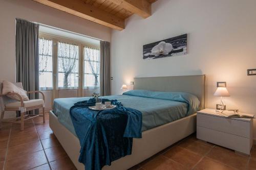A bed or beds in a room at Villa Rosa