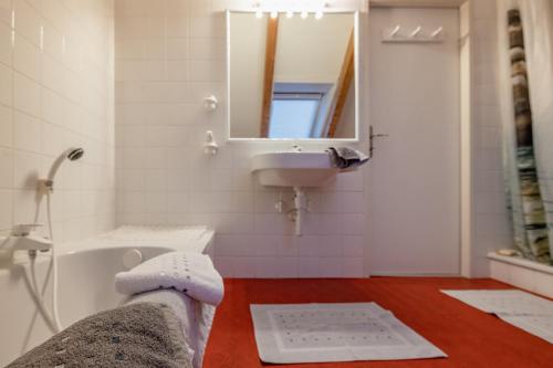 Koupelna v ubytování Gailtal Appartements Nähe Skigebiet