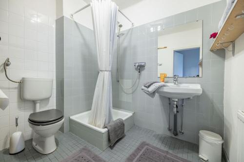 Koupelna v ubytování Gailtal Appartements Nähe Skigebiet