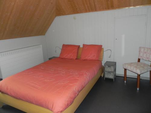 Postel nebo postele na pokoji v ubytování Vakantieverblijf Strandgaper