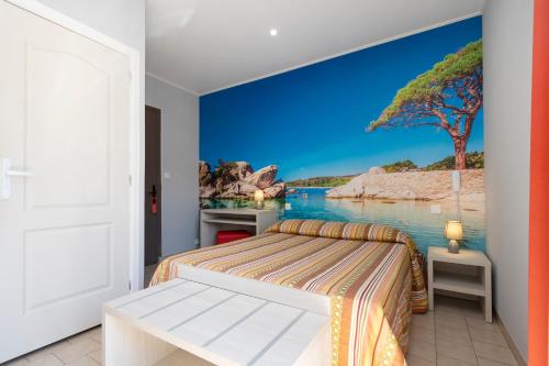 Postel nebo postele na pokoji v ubytování Hotel Arcu Di Sole