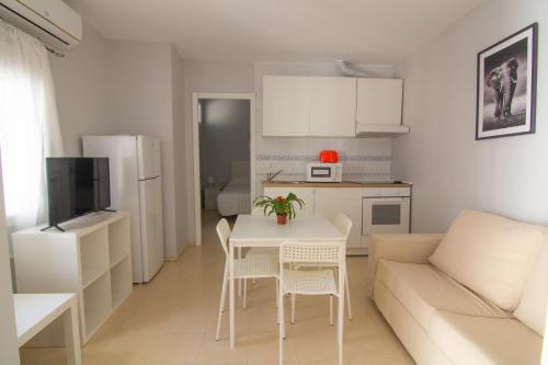 Kuhinja oz. manjša kuhinja v nastanitvi Apartamento Jerez