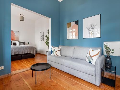 Posezení v ubytování Limehome Berlin Malmöer Straße