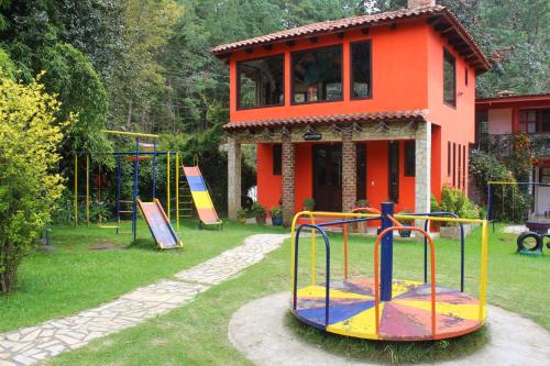 Ο χώρος παιχνιδιού για παιδιά στο Hotel Campestre Las Flores
