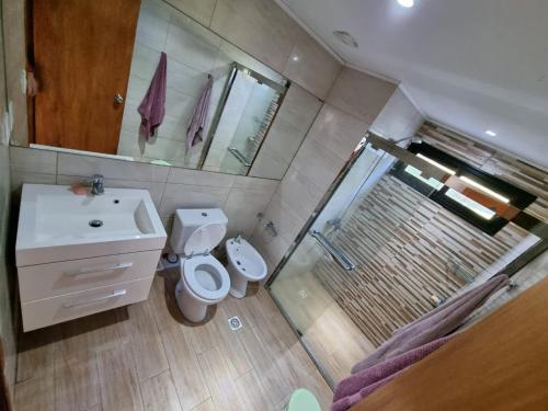 Bathroom sa Ohana Punta Ballena