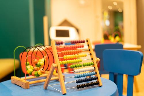 a display of an abacusasteryasteryasteryasteryasteryasteryasteryasteryasteryastery at Holiday Inn Southampton Eastleigh by IHG in Southampton