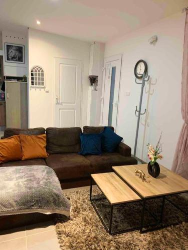Studio avec jardin clos et wifi a Dijon