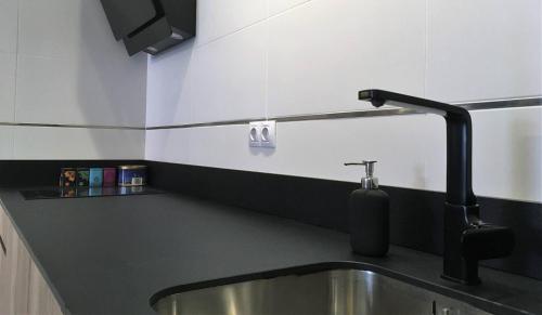 Nhà bếp/bếp nhỏ tại Casa De Libros en Granada