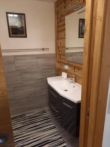 Koupelna v ubytování Appartement Alexander