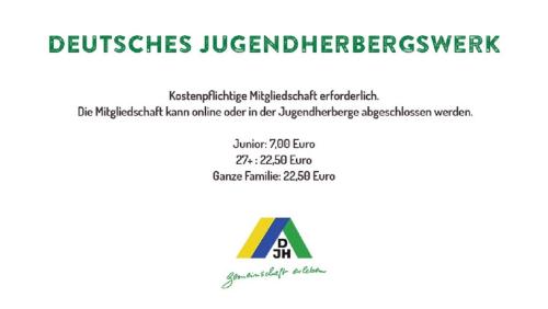 シュヴァインフルトにあるJugendherberge Schweinfurtの物流ジグソー保証の表示