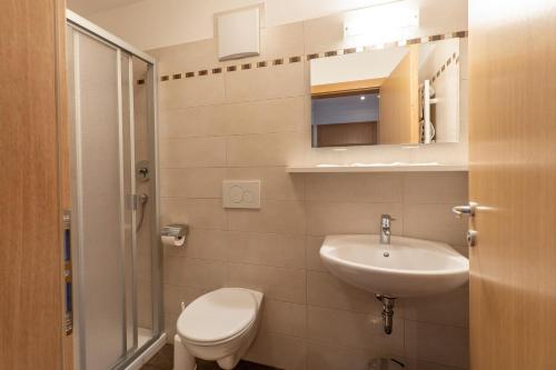 Kúpeľňa v ubytovaní Wiesengrund - Wohnung 5