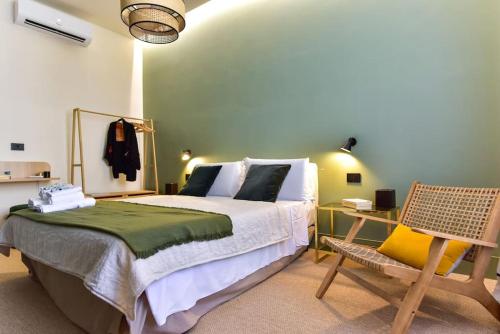 מיטה או מיטות בחדר ב-Appartamento Roma San Giovanni