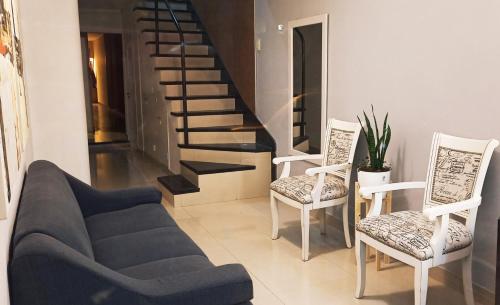 Ruang duduk di Hotel Miceli