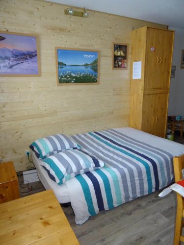 Postel nebo postele na pokoji v ubytování Résidence Les Asters