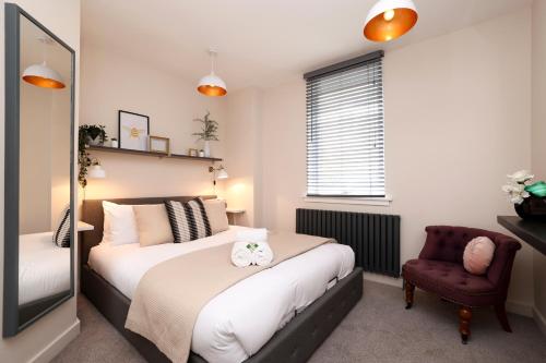JOIVY Modern 1 bed Flat in West End, close to Princes Gardens photo 3