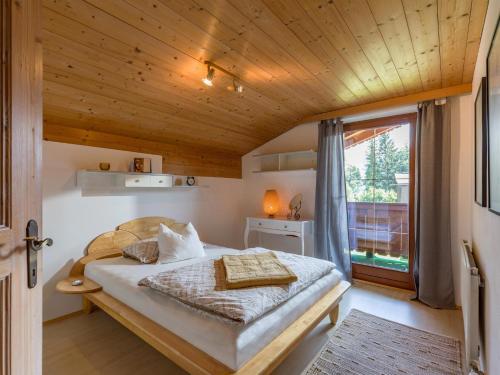 Posteľ alebo postele v izbe v ubytovaní Ferienwohnung Gabriele