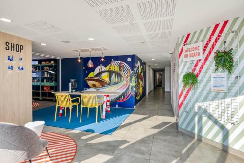 Χώρος καθιστικού στο Aparthotel Adagio Access Saint Nazaire