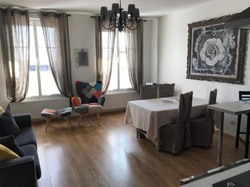 Χώρος καθιστικού στο Villa des Sarcelles