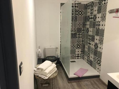 Ένα μπάνιο στο Villa des Sarcelles