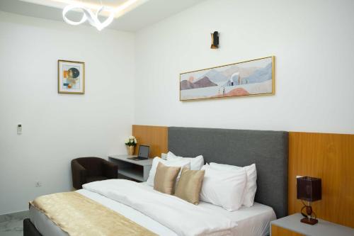 Posteľ alebo postele v izbe v ubytovaní Kay's Comfort Place