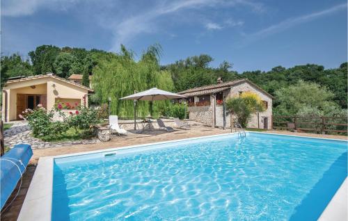 Awesome Apartment In Narni Tr With 1 Bedrooms, Wifi And Outdoor Swimming Pool