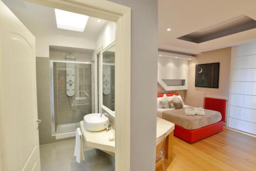 Koupelna v ubytování Luxury on the River