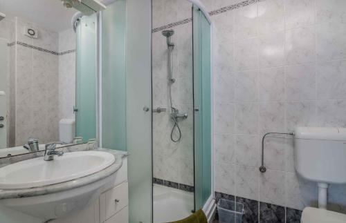Koupelna v ubytování Apartment in Klimno - Insel Krk 41835