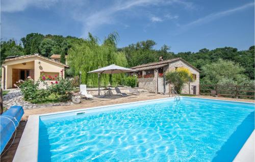 Awesome Apartment In Narni With 1 Bedrooms, Outdoor Swimming Pool And Wifi