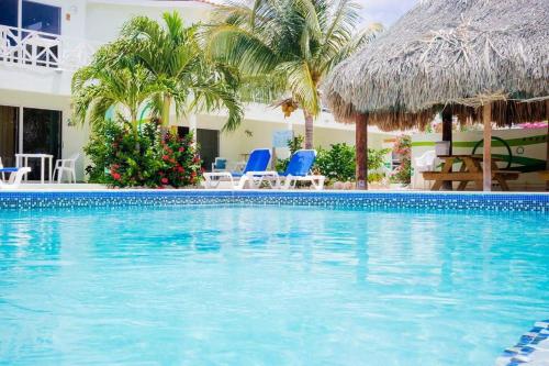 A piscina localizada em Apartment Genieten op Curacao ou nos arredores