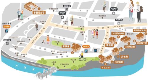 Imagen de la galería de Sinnan12 Homestay桃園市民宿059號, en Daxi