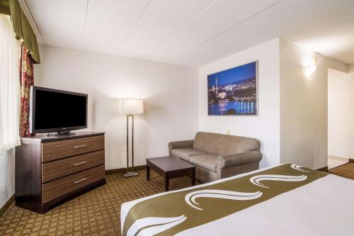 Ένα ή περισσότερα κρεβάτια σε δωμάτιο στο Quality Inn Mount Vernon