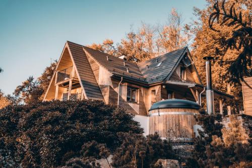 Das Gebäude in dem sich das Bed & Breakfast befindet