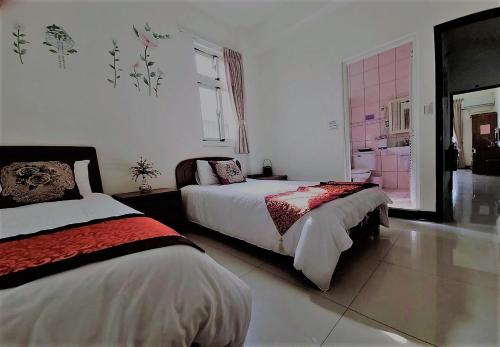 Katil atau katil-katil dalam bilik di YehSir B&B