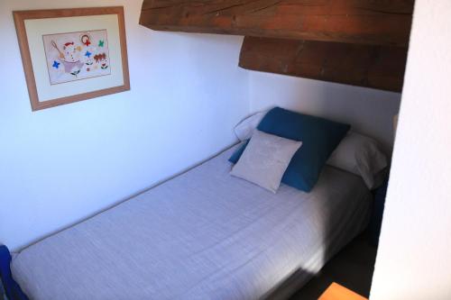 Postel nebo postele na pokoji v ubytování Chalet CAL CAPOU
