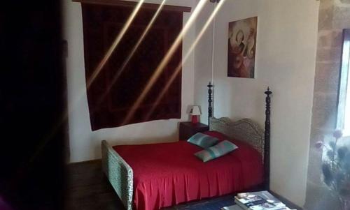 Katil atau katil-katil dalam bilik di Casa do Pacio Sabadelle