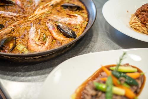 ファームステイの敷地内または近くでの食事または食べ物