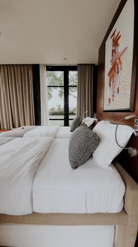 Ένα ή περισσότερα κρεβάτια σε δωμάτιο στο Private Villas of Bali